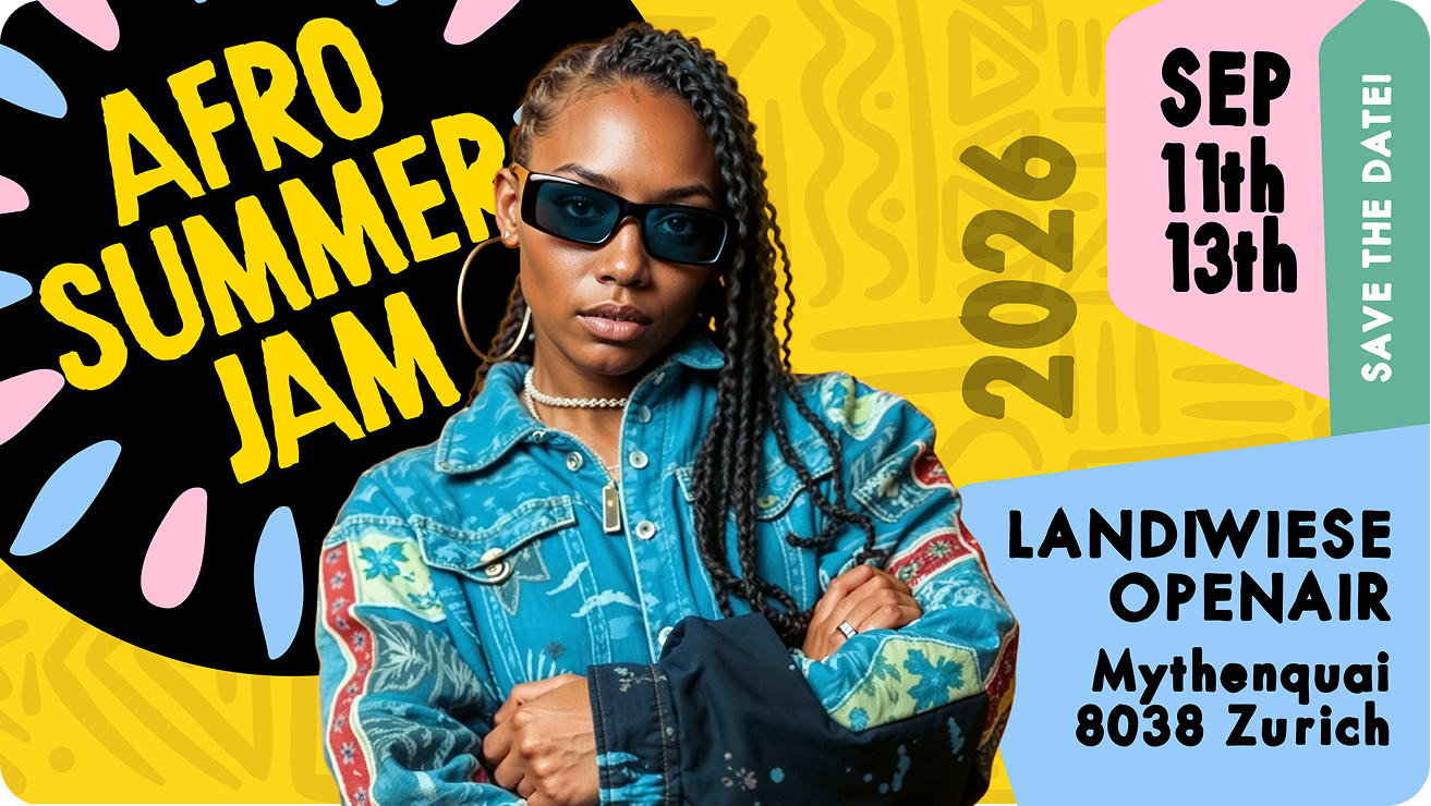 Afro Summer Jam Lineup Banner